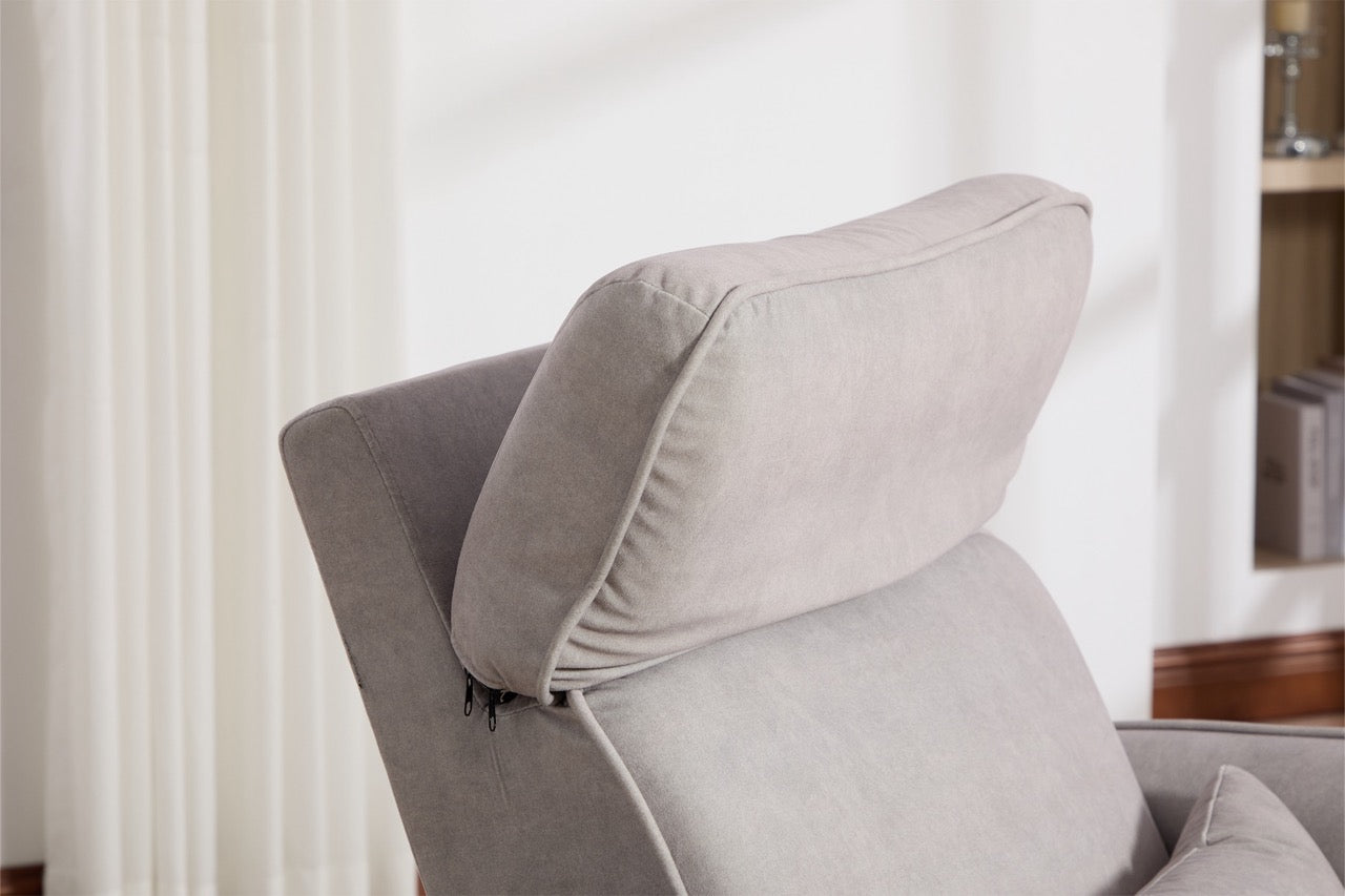 Fotoliu recliner electric dumonde cu funcție de balansare ,rotire și incarcare USB C Tavero