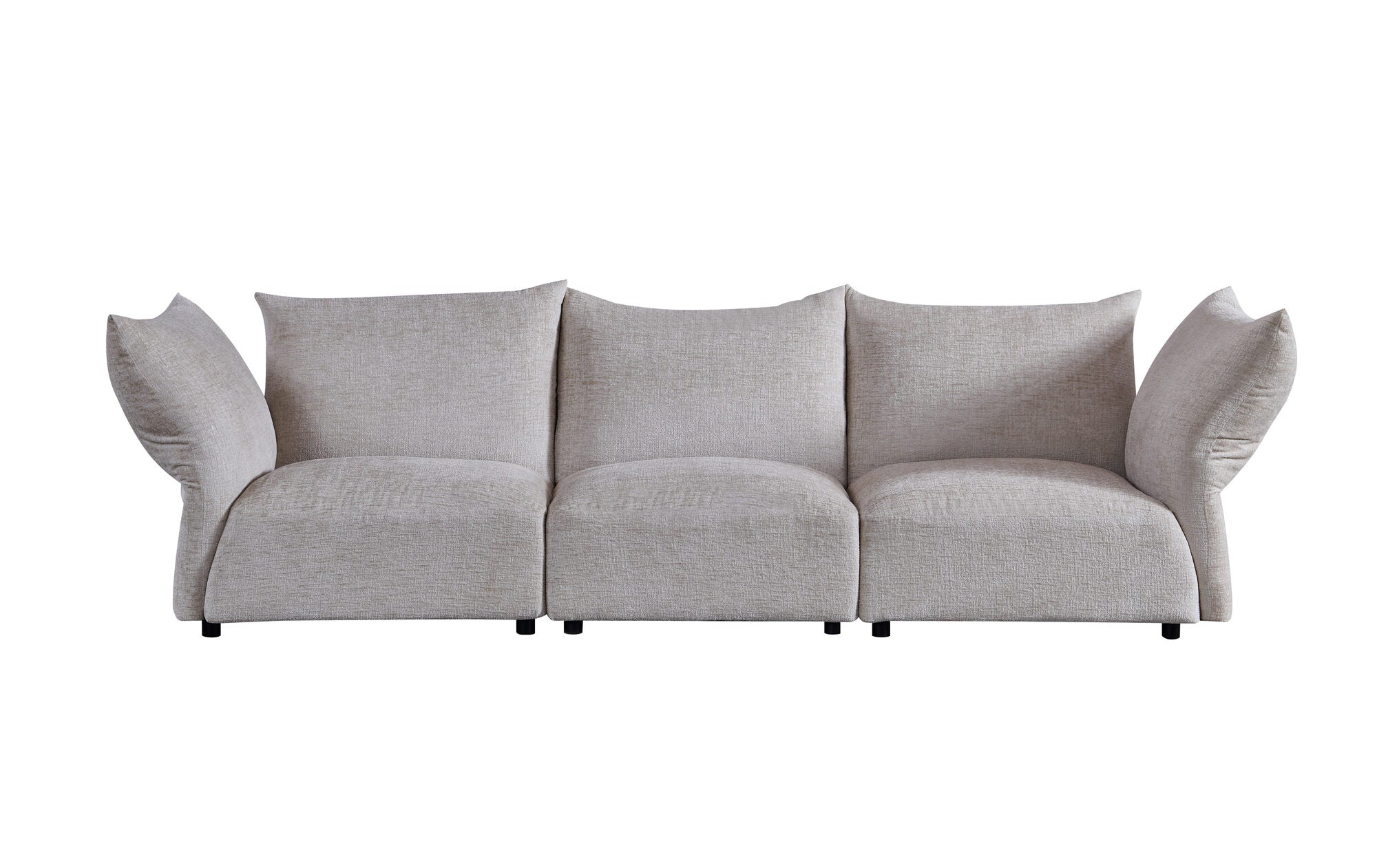 Canapea semirotunda dumonde cu șezut confortabil din spumă HR Vogue 460x131 cm