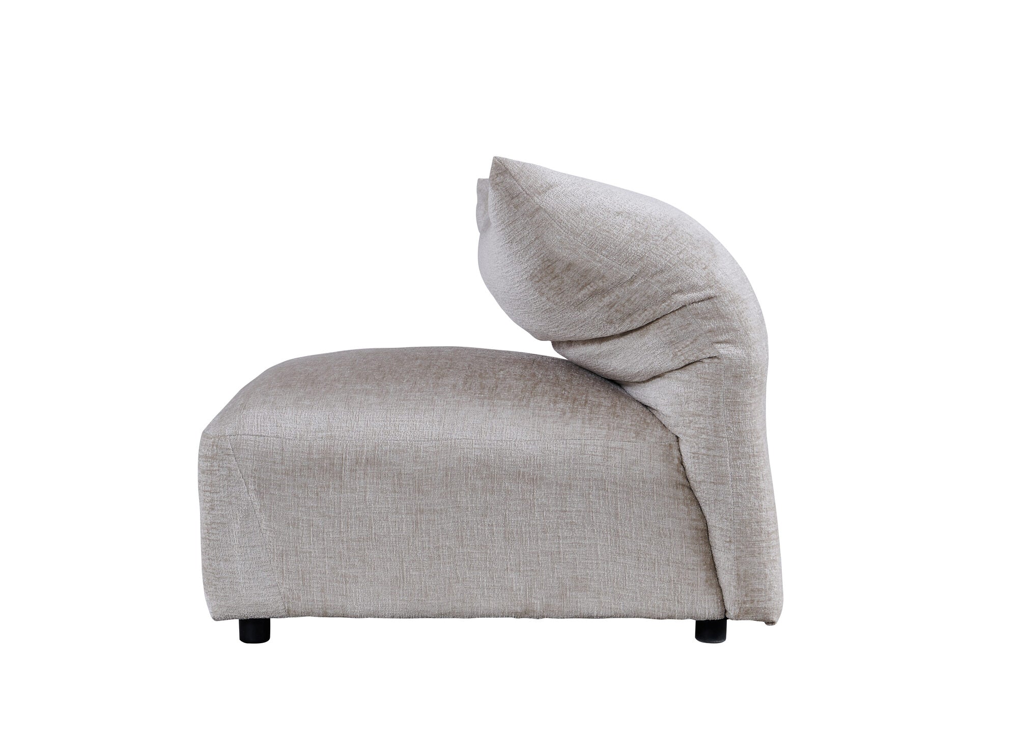 Canapea semirotunda dumonde cu șezut confortabil din spumă HR Vogue 460x131 cm