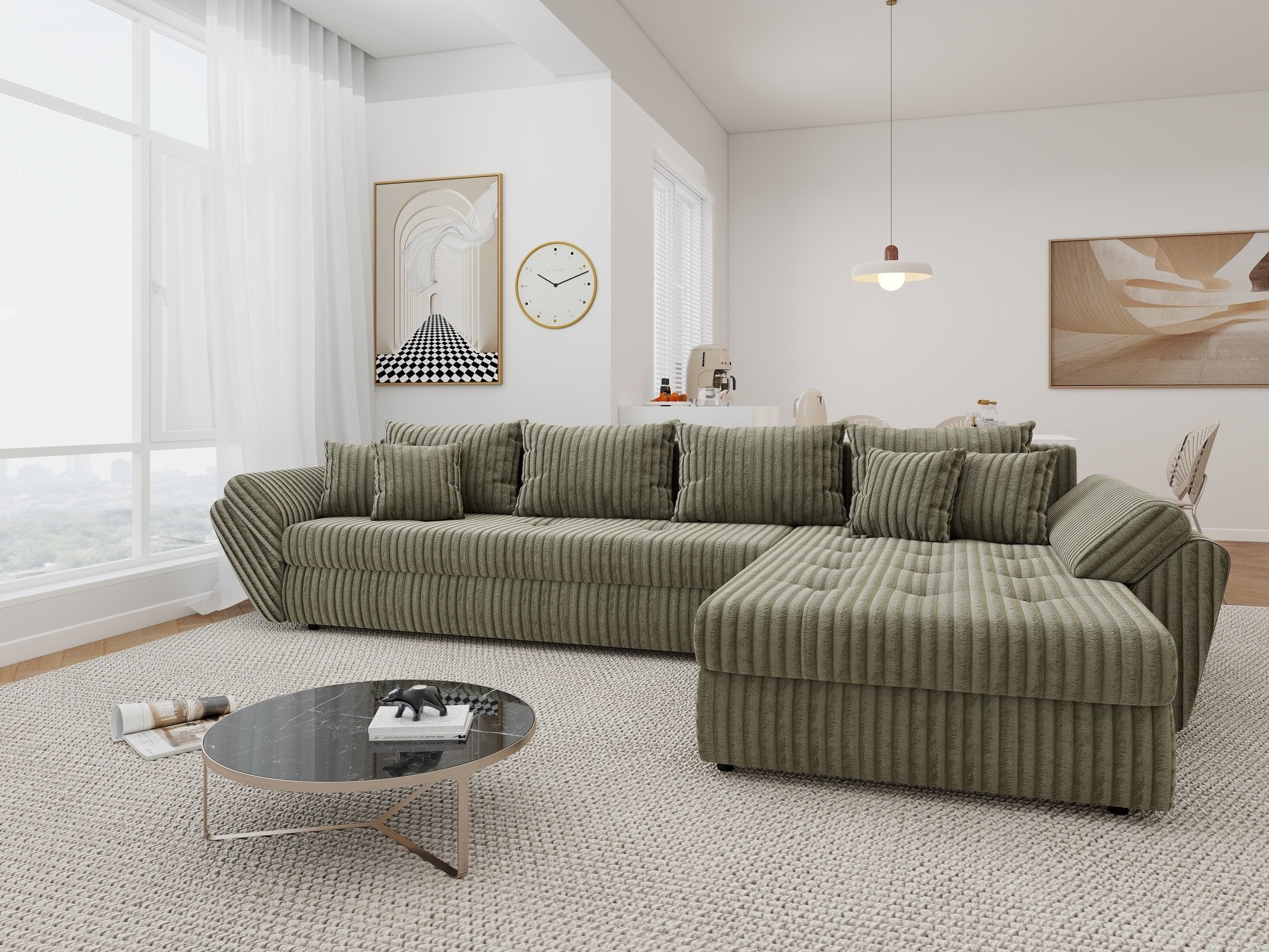 Loana XL Tilia Verde Olive II