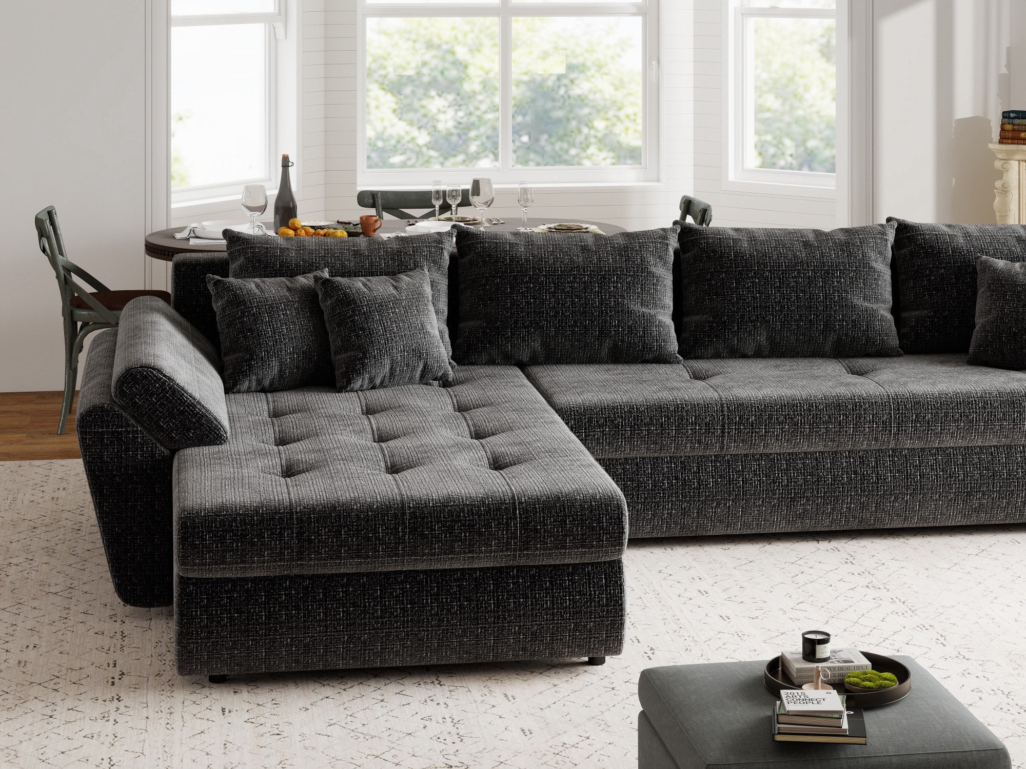 Loana XL Cremona Gri Antracit