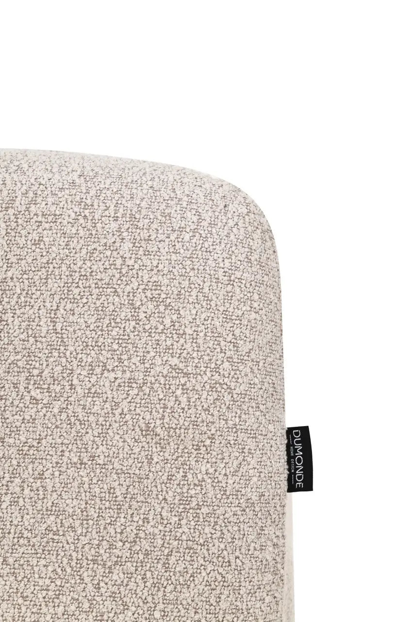 Fotoliu dumonde tapitat Gri modern Alonso 70x74cm ULK