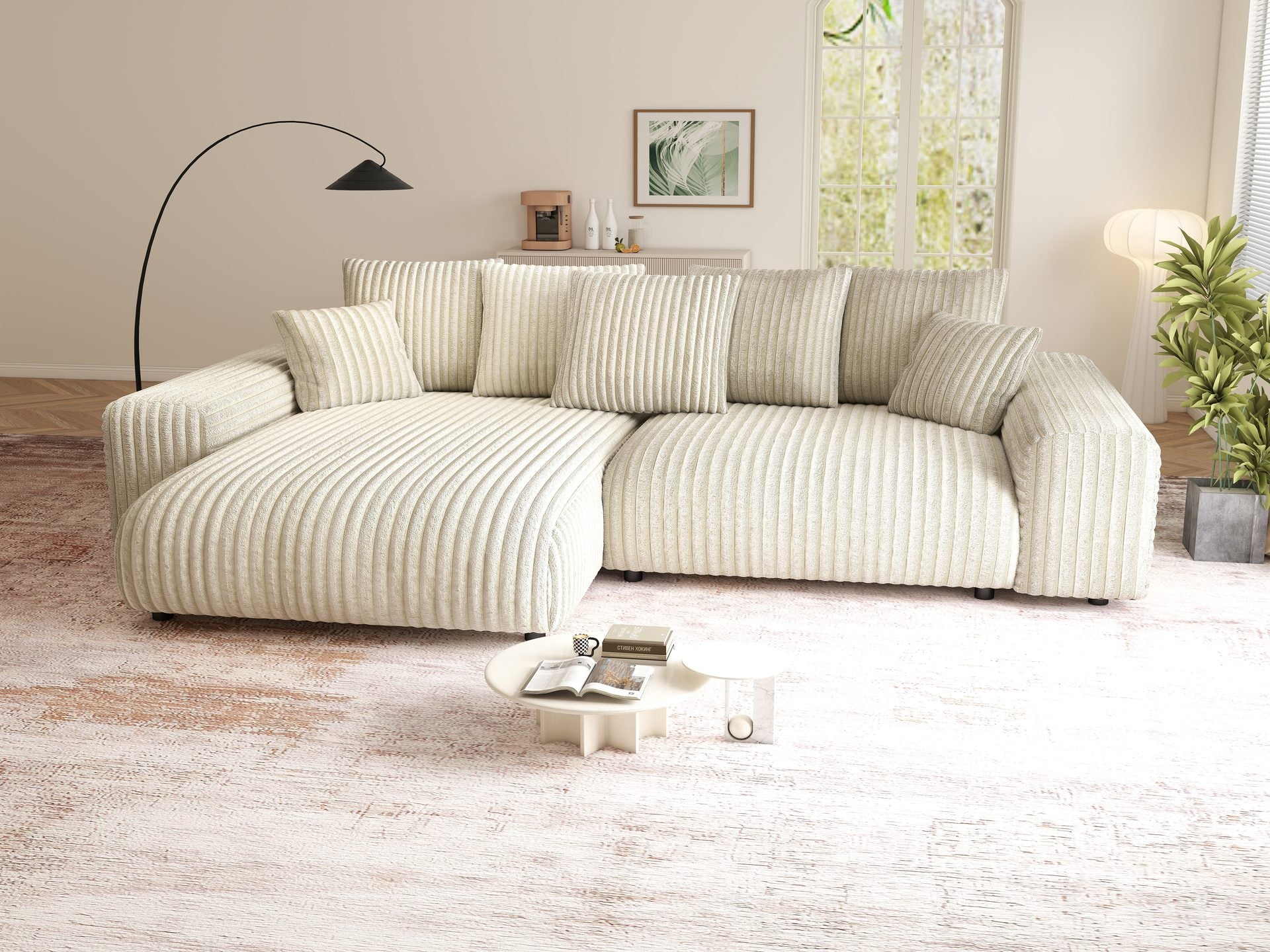 Canapea Dumonde Luma Small, Tilia 03-bej (ROP F331)