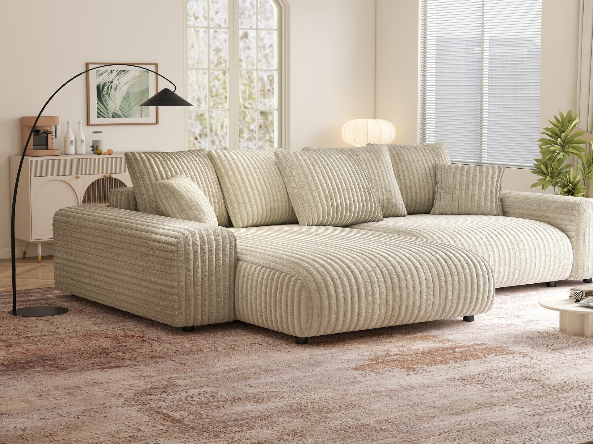 Canapea Dumonde Luma Small, Tilia 03-bej (ROP F331)