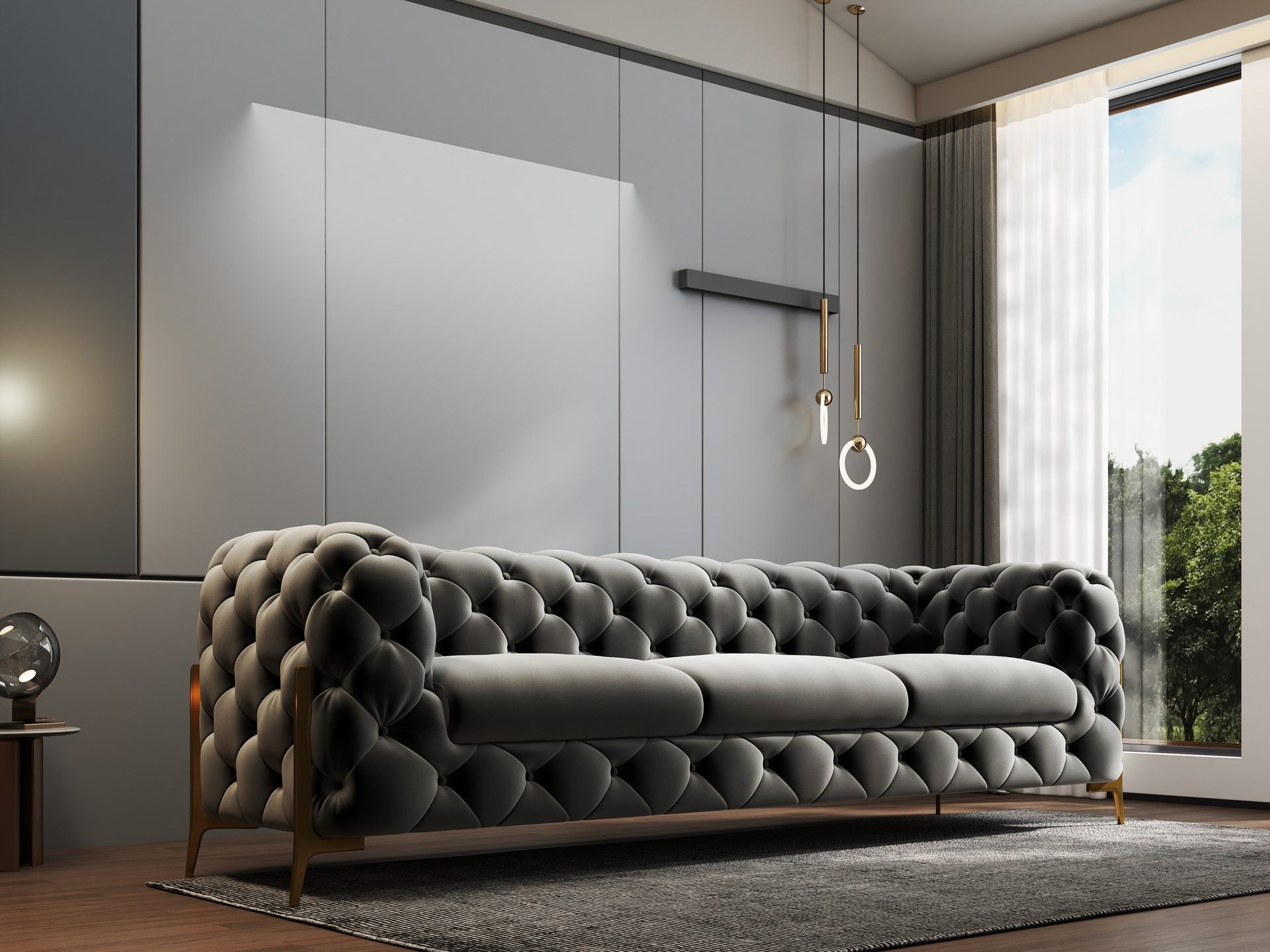 Canapea Dumonde Chelsea Bis SOFA 3. OS., ROYAL 27-gri (ROP A110)