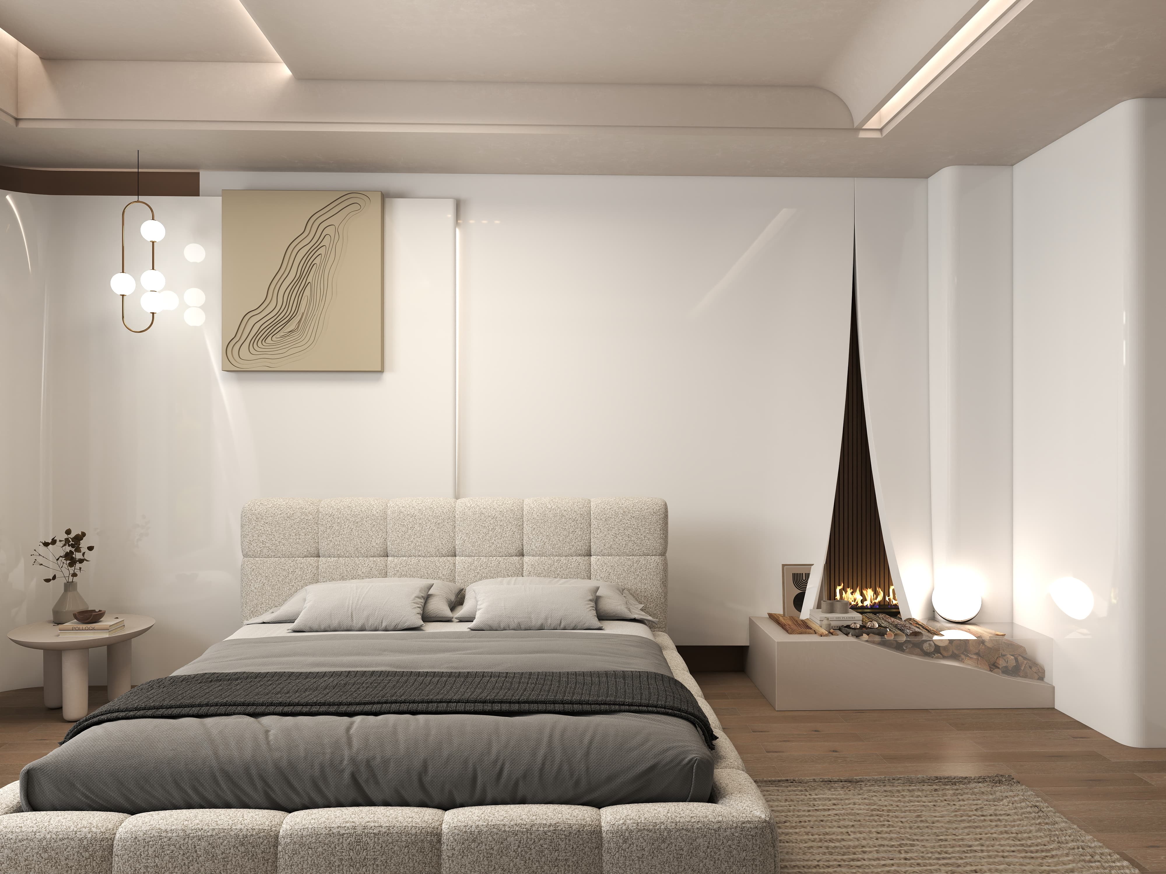 Pat dormitor dumonde, tapitat gri, Lorenzo 180x200 cm, somiera rabatabila inclusa, spatiu depozitare WLS