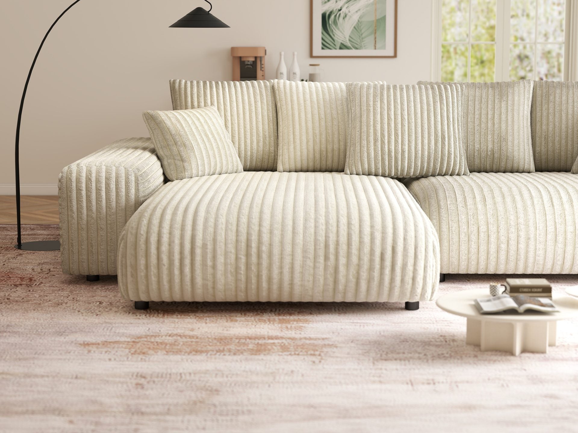 Canapea Dumonde Luma Small, Tilia 03-bej (ROP F331)