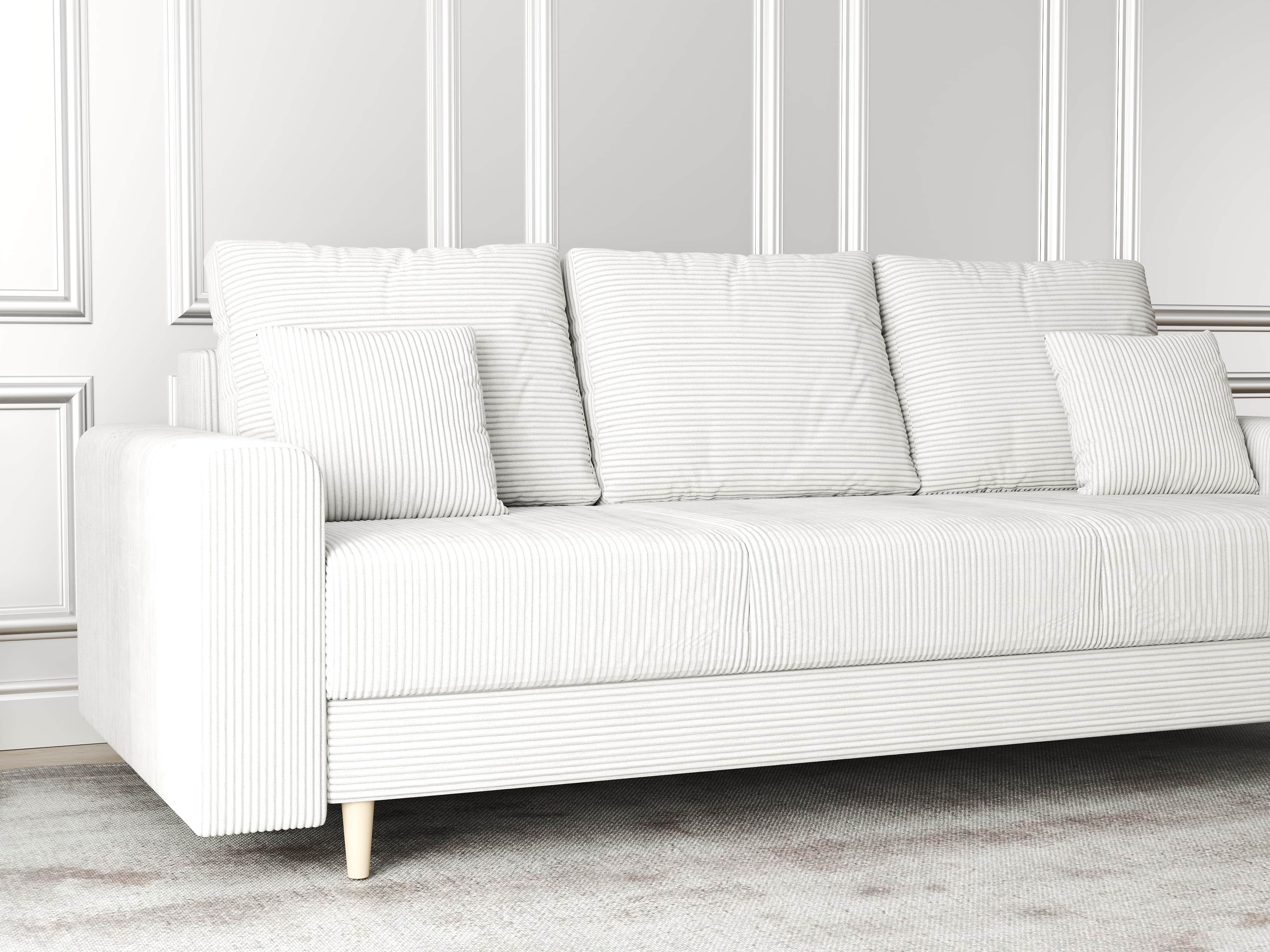 Canapea extensibilă dumonde cu ladă de depozitare si sezut confortabil din spuma HR, Kronos Zoom Gri 210x100 cm fabrica