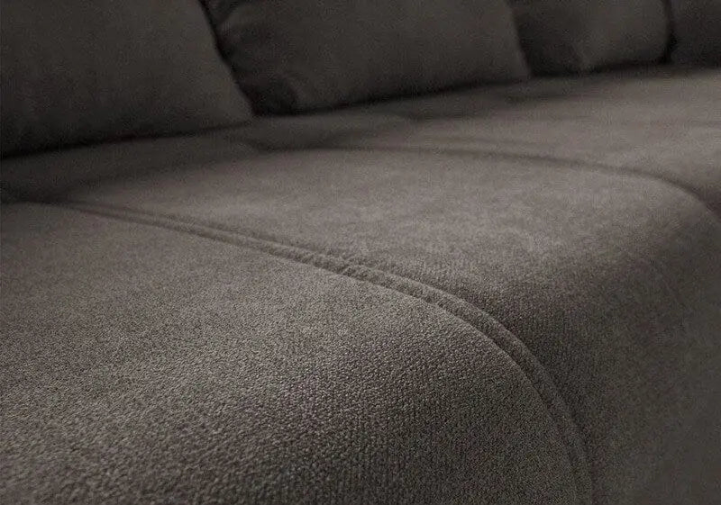 Colțar extensibil cu ladă de depozitare Loana Kaki 275x185 cm | Dumonde Furniture & Deco Concept.