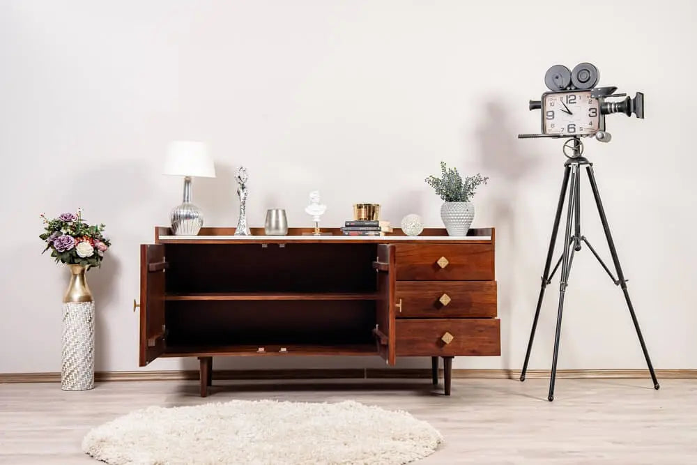 Comodă Dado din lemn de acacia 150 x 45 x 75 cm AMB