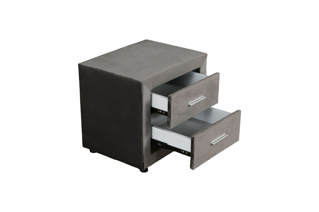 Noptiera dumonde tapitata dark grey Velvet WLS