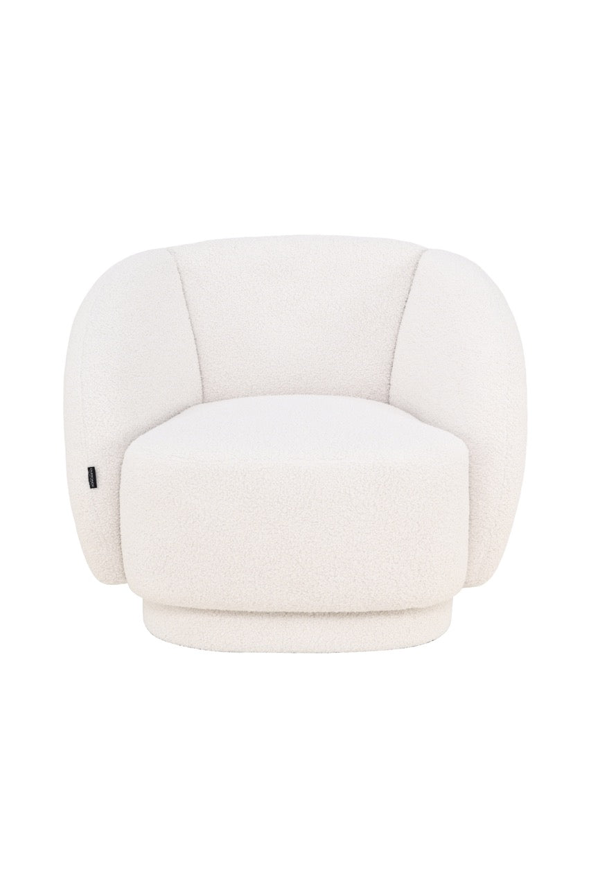 Fotoliu dumonde tapitat Gri modern Dante 85x88cm ULK