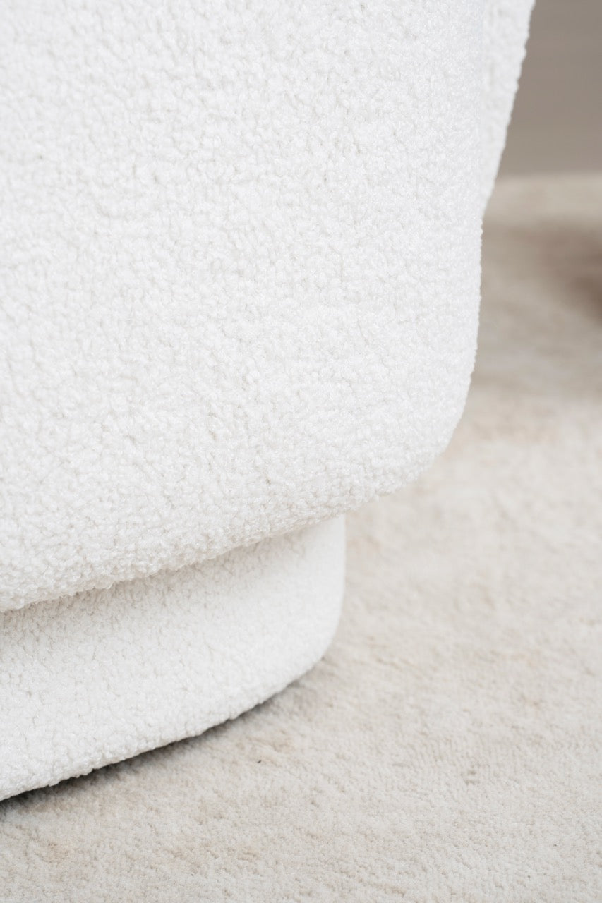 Fotoliu dumonde tapitat Gri modern Dante 85x88cm ULK