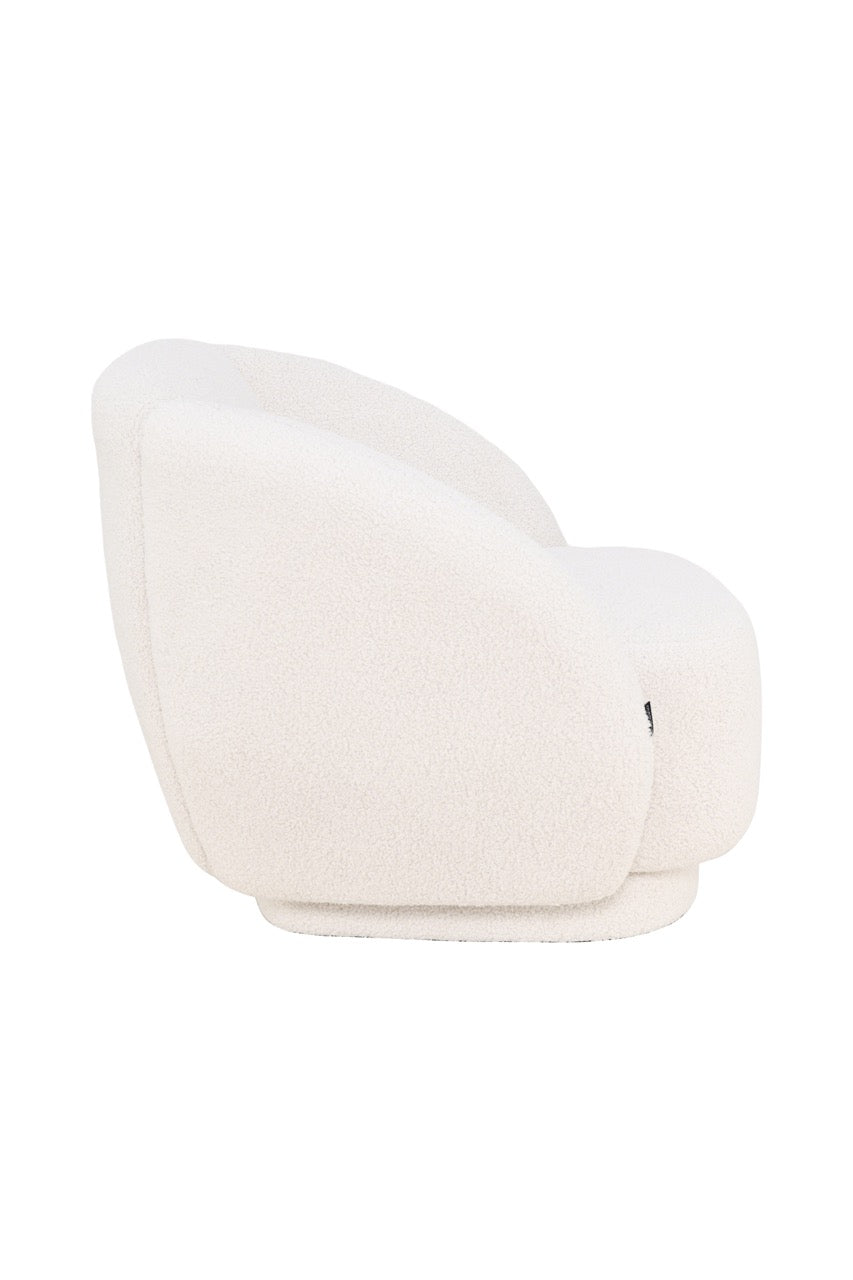 Fotoliu dumonde tapitat Gri modern Dante 85x88cm ULK