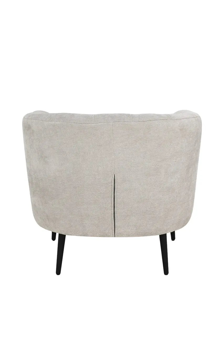 Fotoliu dumonde tapitat Gri modern Diego 75x78cm ULK