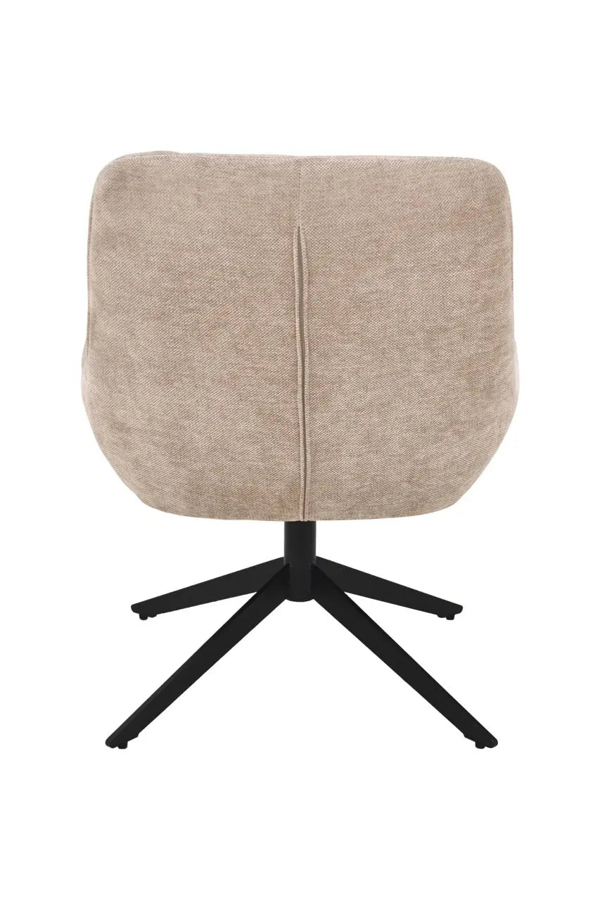 Fotoliu dumonde tapitat Bej modern Enzo 76x70cm ULK