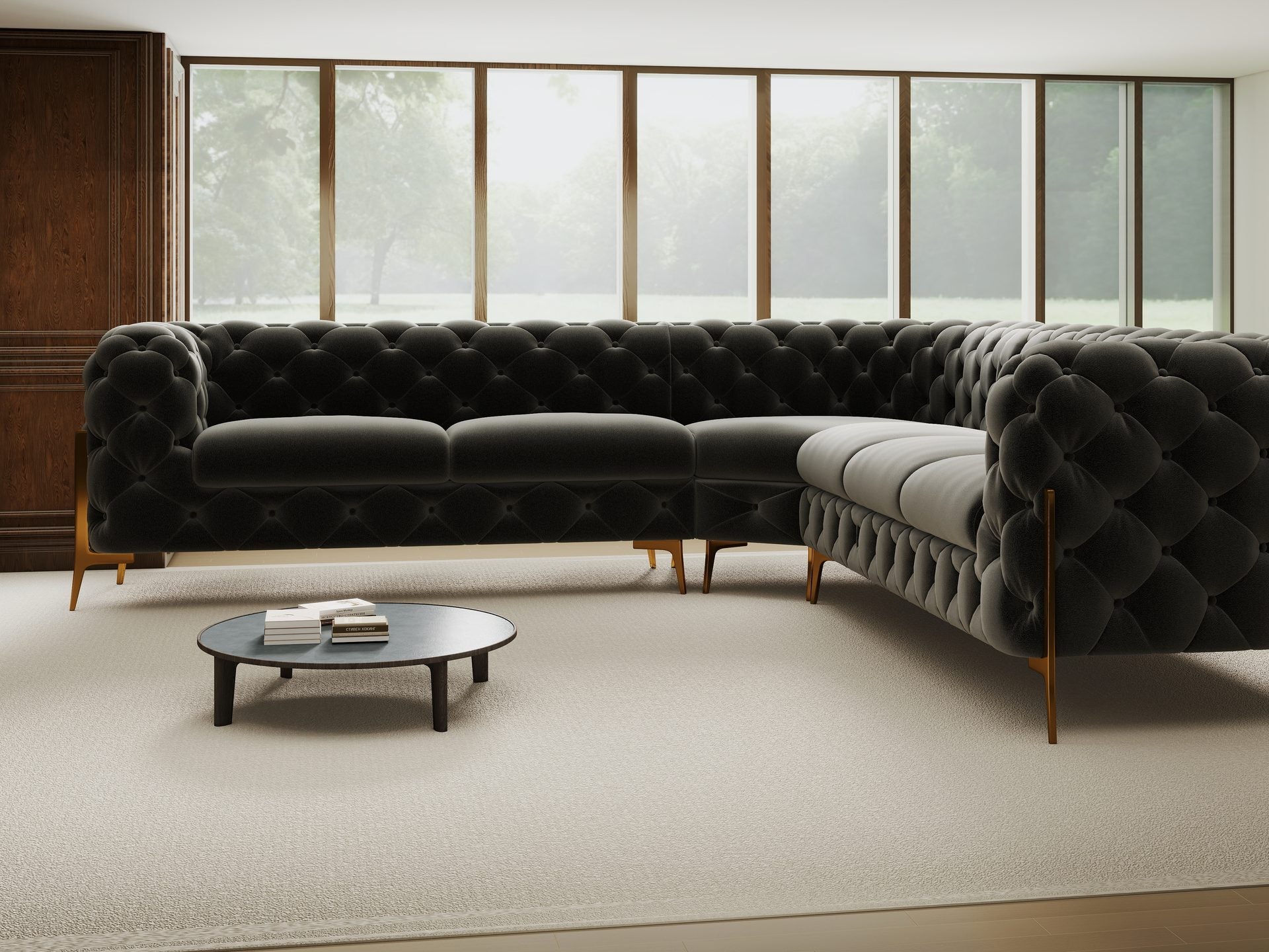 Canapea Dumonde Chelsea Bis 2+E+3, ROYAL 27-gri (ROP A114)
