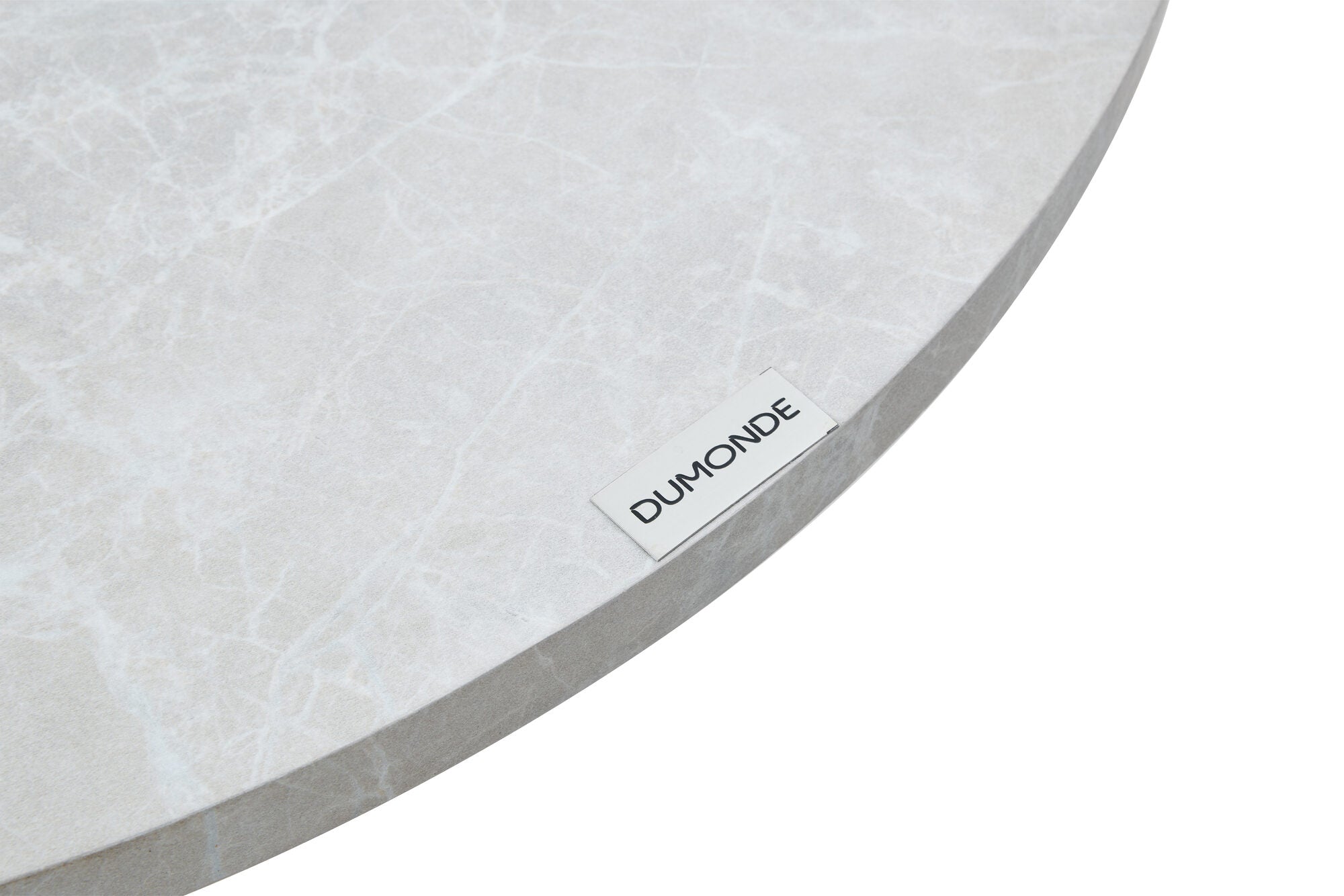 Set 2 mese dumonde picioare metalice si blat ceramic si blat MDF Nexo 60x60 cm