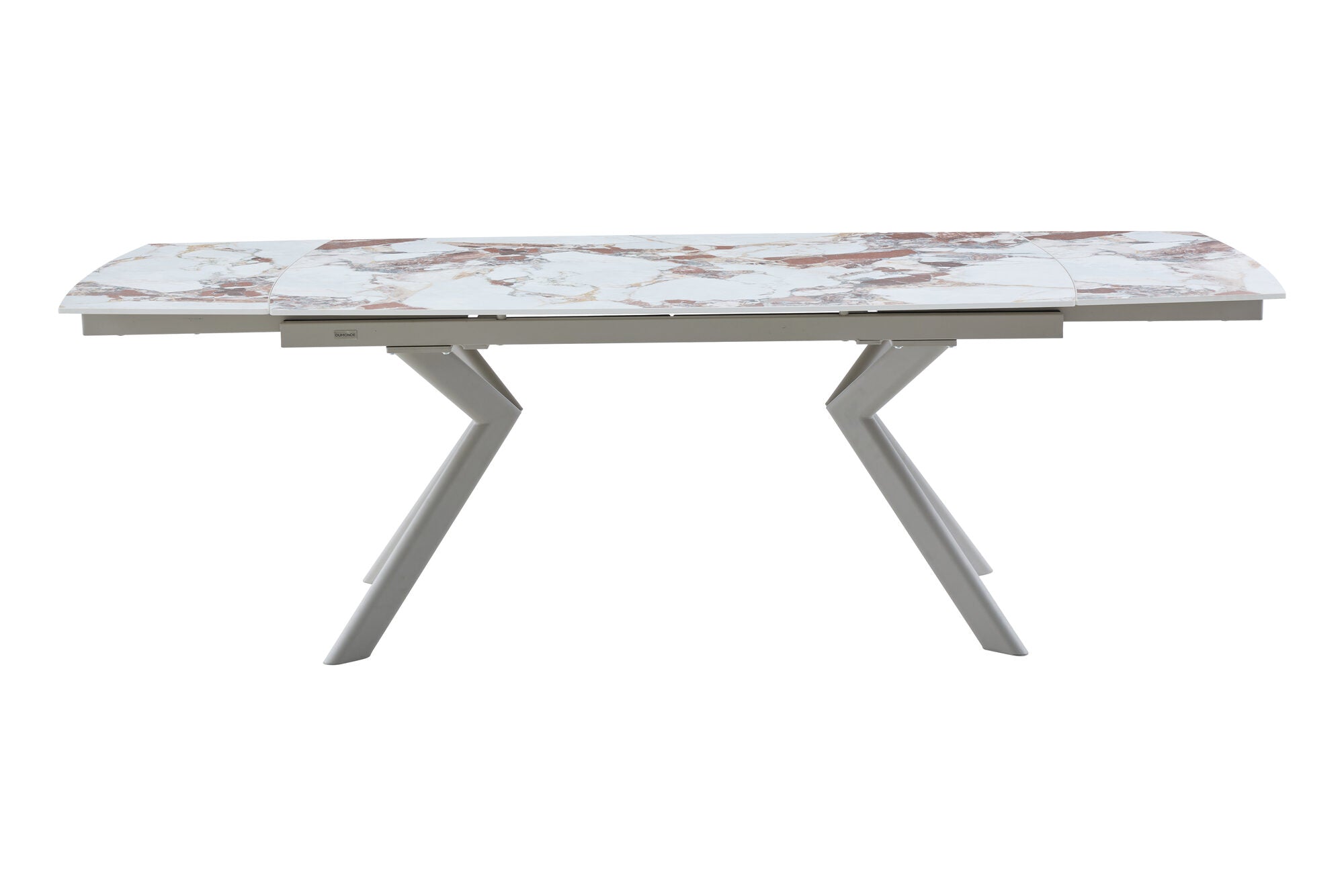 Set masa extensibila dumonde Solis 160-240x90 cm + 6 scaune Guido 62x84 cm