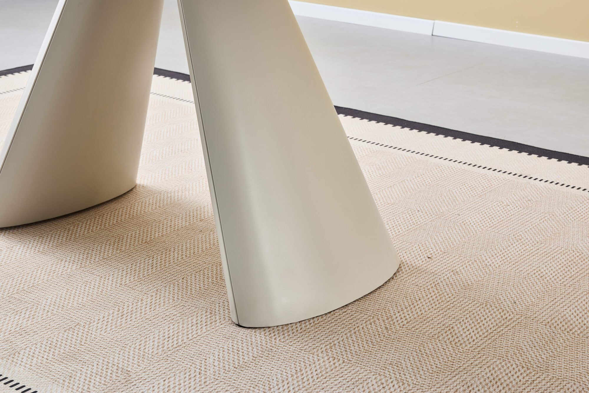 Set masa extensibila dumonde Riviera 165-240x90 cm + 6 scaune Soho 57x61 cm