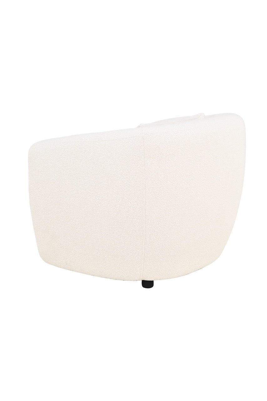 Fotoliu dumonde tapitat Gri modern Lorenzo 88x93cm ULK