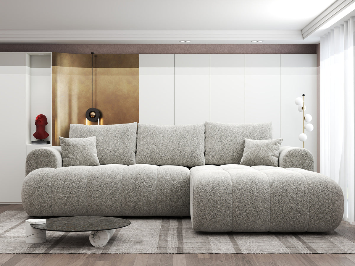 Colțar extensibil dumonde Milano Lounge Arena Bej II 255x190 cm