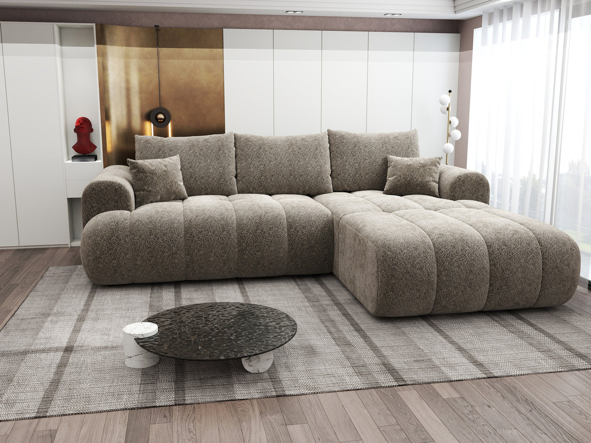 Colțar extensibil dumonde Milano Lounge Arena Antelope II 255x190 cm