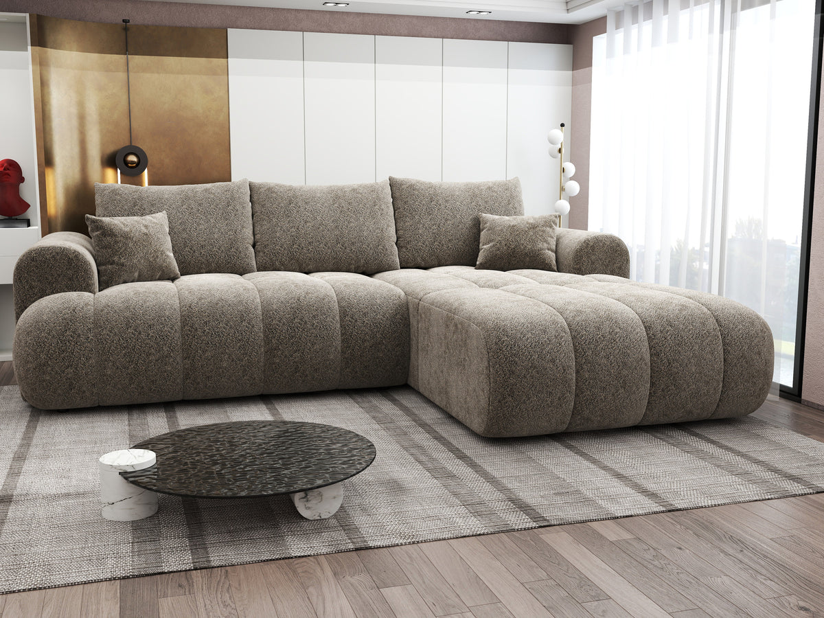 Colțar extensibil dumonde Milano Lounge Arena Antelope II 255x190 cm