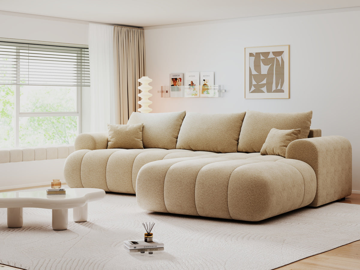 Colțar extensibil dumonde Milano Lounge Quelle Antelope II 255x190 cm