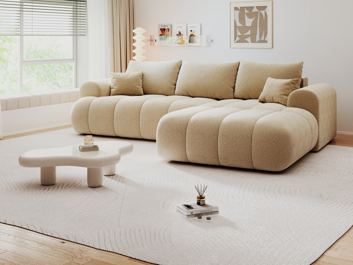Colțar extensibil dumonde Milano Lounge Quelle Antelope II 255x190 cm