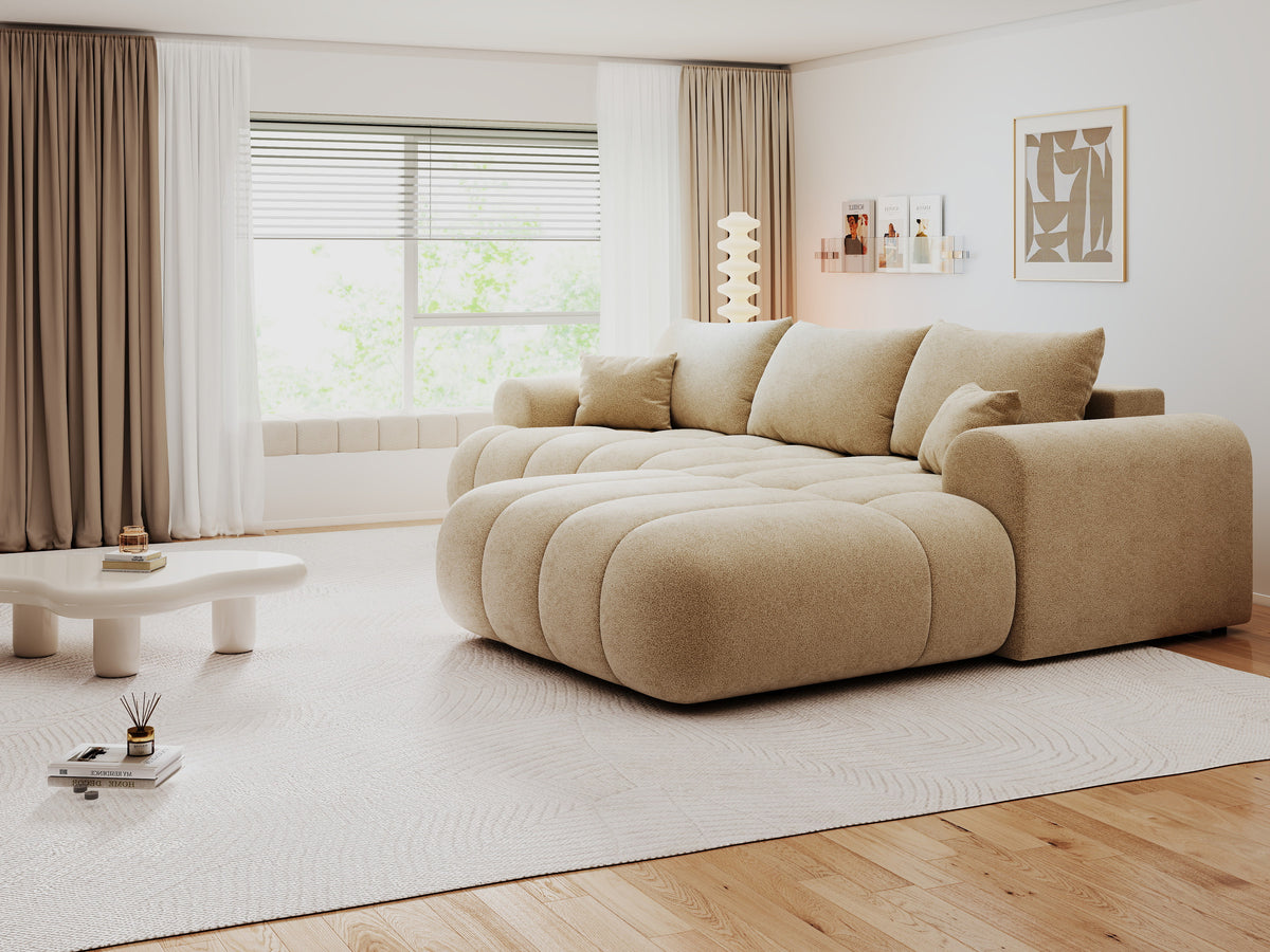 Colțar extensibil dumonde Milano Lounge Quelle Antelope II 255x190 cm