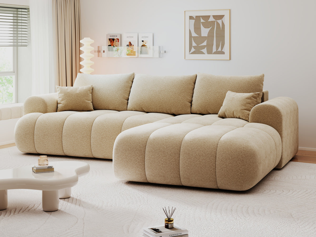 Colțar extensibil dumonde Milano Lounge Quelle Antelope II 255x190 cm