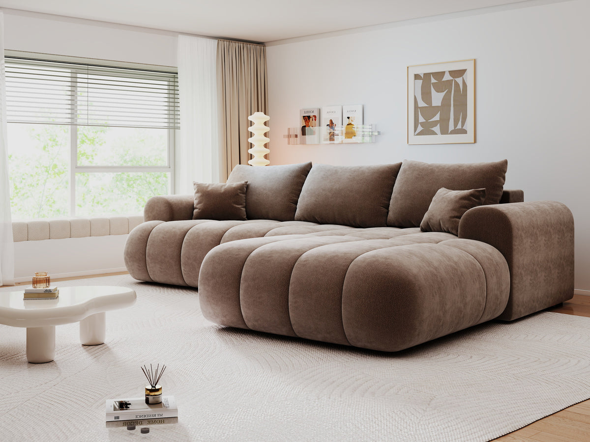 Colțar extensibil dumonde Milano Lounge Vibe Maro II 255x190 cm