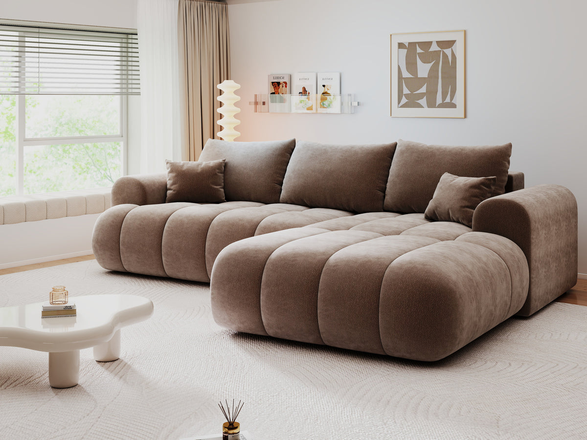 Colțar extensibil dumonde Milano Lounge Vibe Maro II 255x190 cm