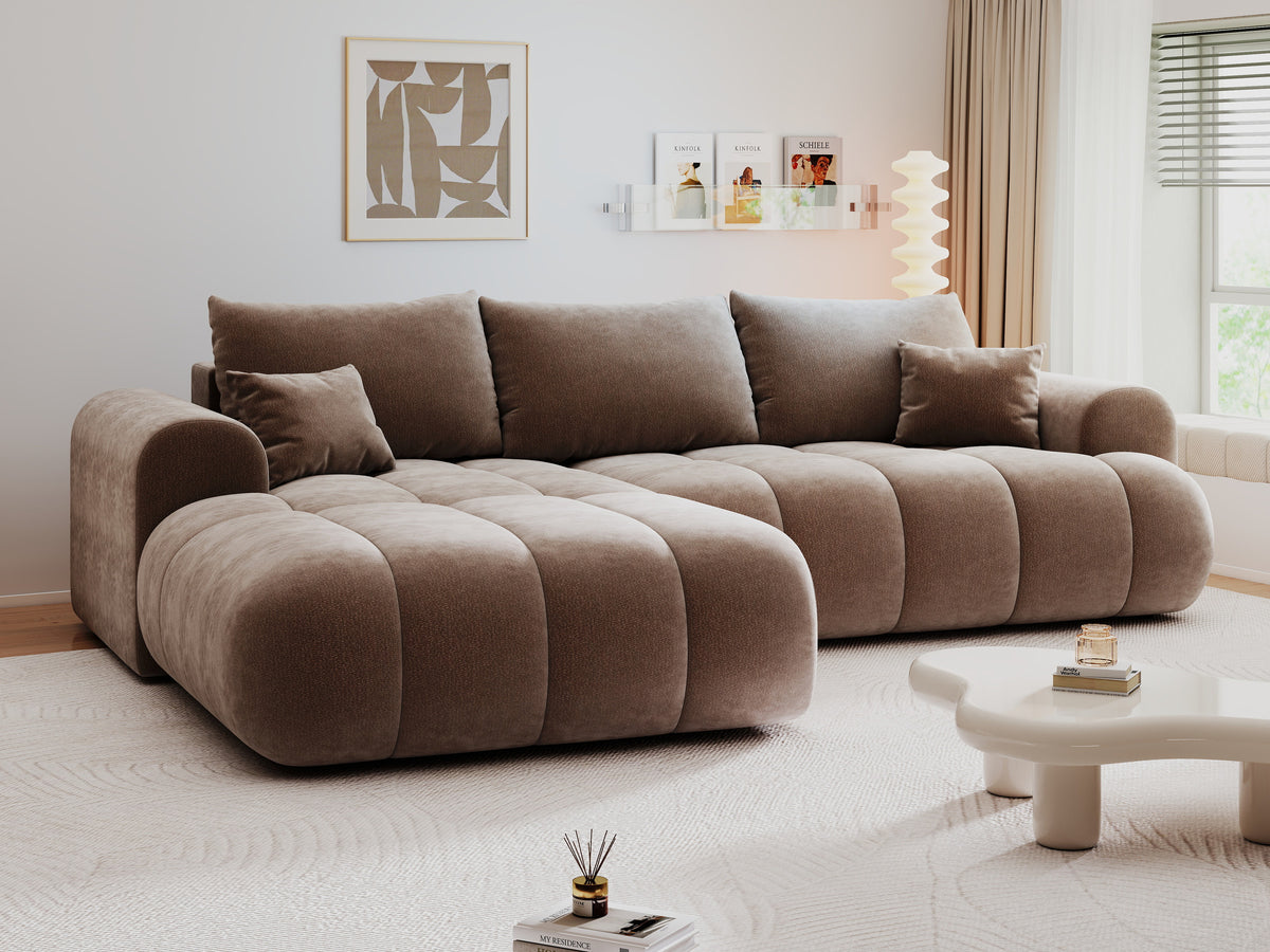 Colțar extensibil dumonde Milano Lounge Vibe Maro 255x190 cm