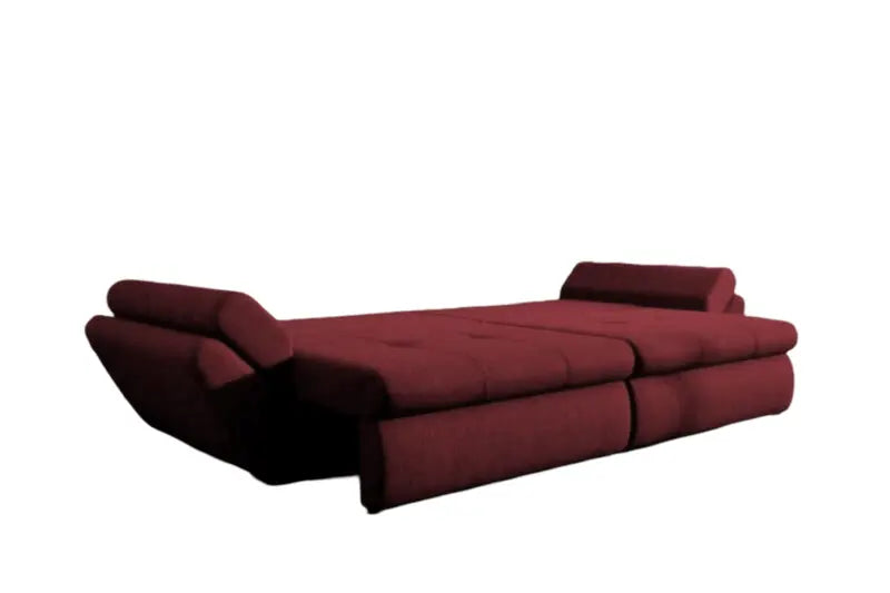 Canapea extensibilă dumonde cu ladă de depozitare si sezut confortabil din spuma HR, Loana Enjoy Winery 300x100 cm