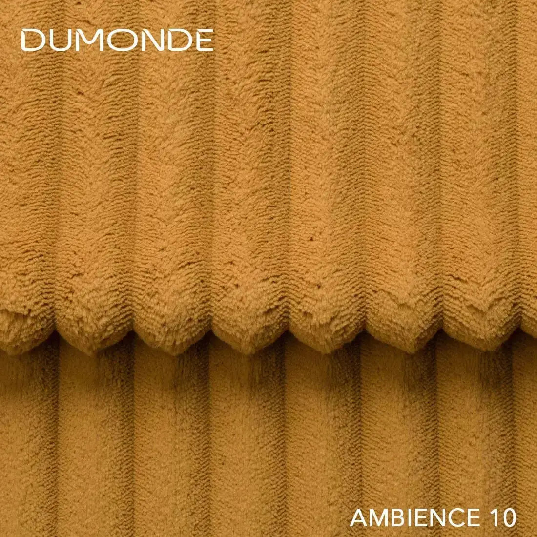 Colțar extensibil dumonde cu ladă de depozitare si sezut confortabil din spuma HR, Loana Ambience Mustar 270x185 cm