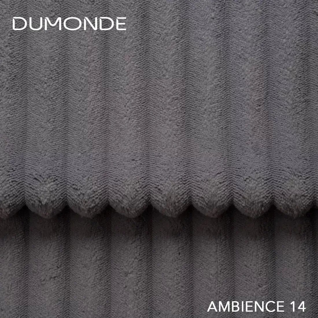 Colțar extensibil dumonde cu ladă de depozitare si sezut confortabil din spuma HR, Loana U Ambience Grey 355x185 cm