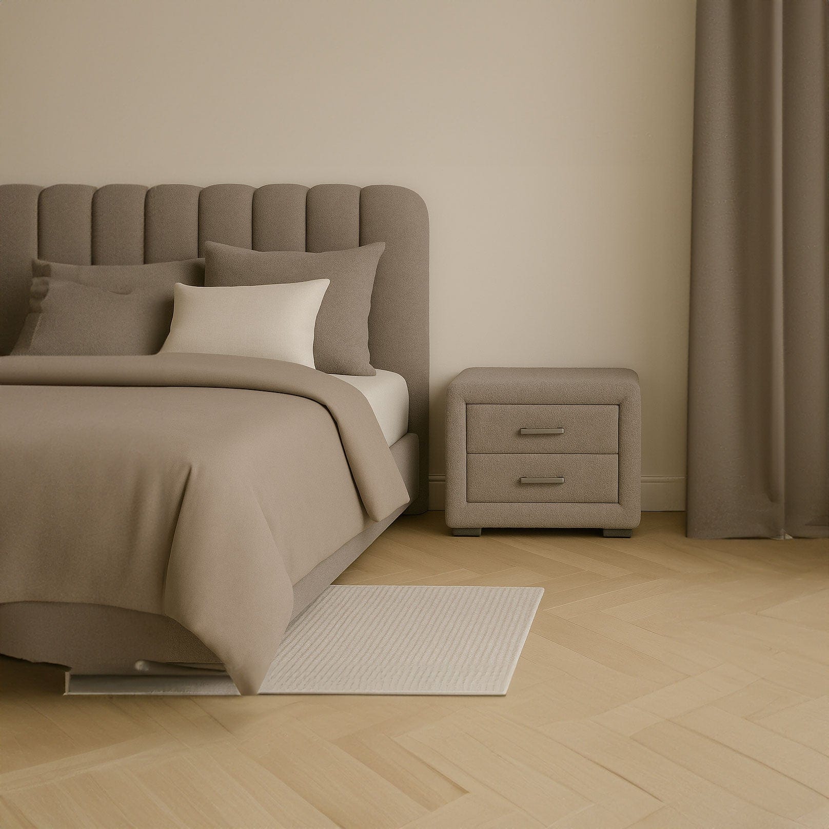 Noptiera dumonde tapitata gri Boucle WLS