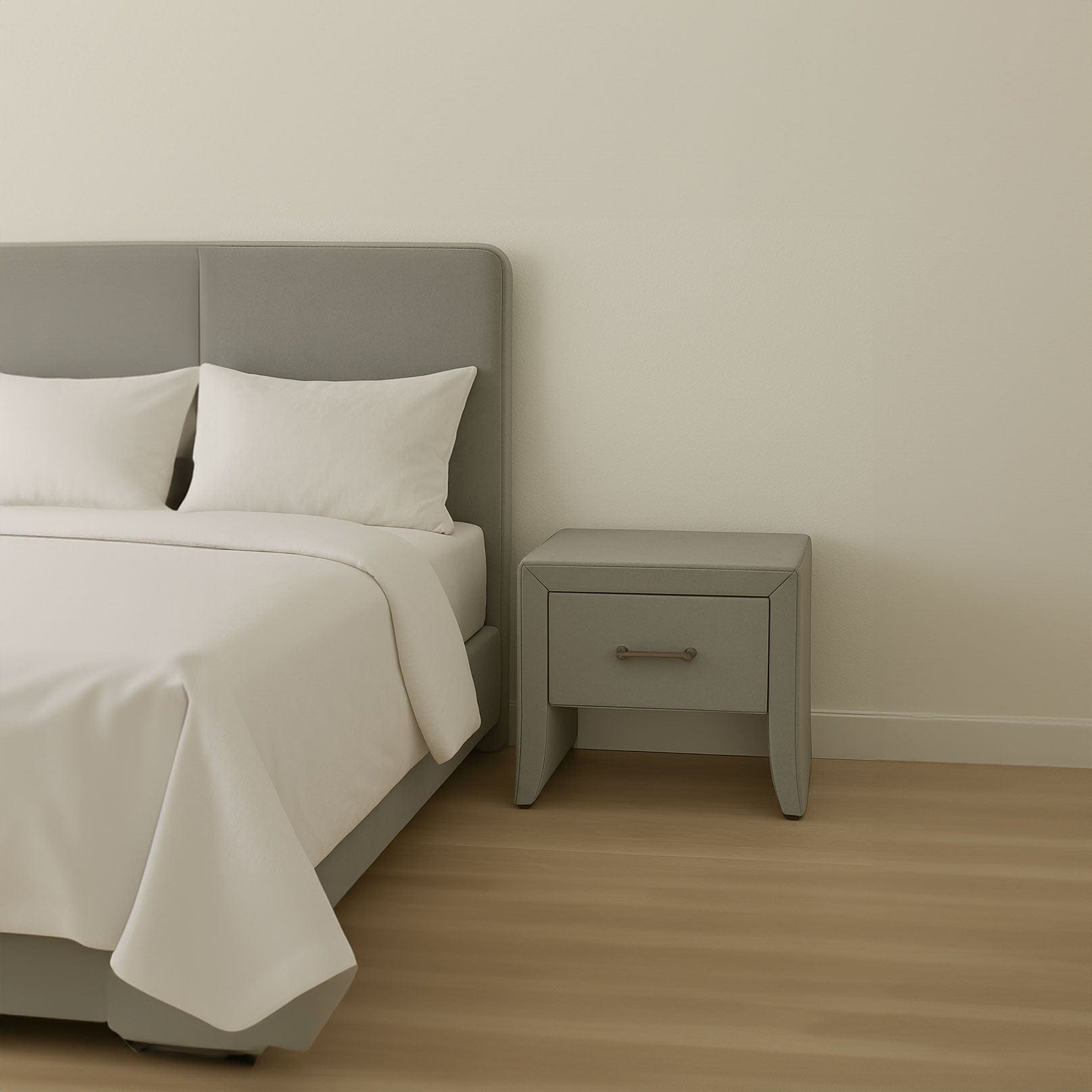 Noptiera dumonde tapitata light grey Velvet WLS