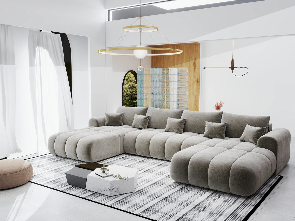 Colțar extensibil dumonde Milano U Vibe Maro 365x190 cm – vedere 2