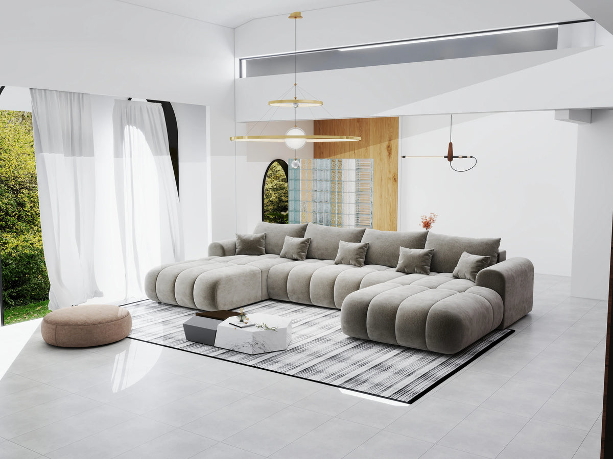 Colțar extensibil dumonde Milano U Vibe Maro 365x190 cm – vedere 6