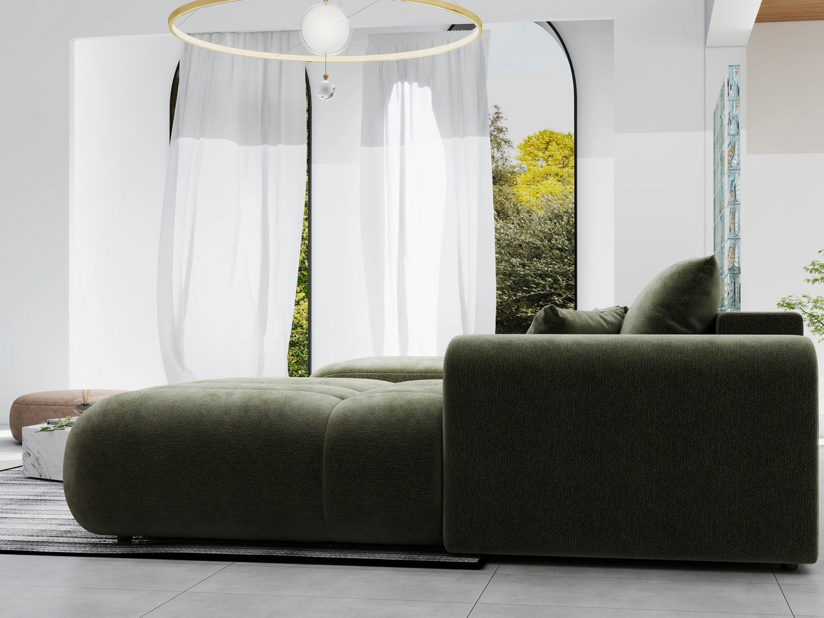 Colțar extensibil dumonde Milano U Vibe Olive 365x190 cm – vedere 9