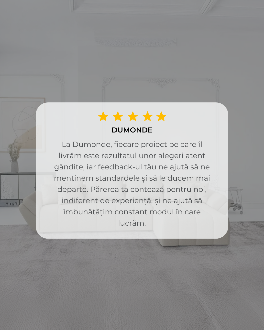 Mobilier Dumonde pentru living