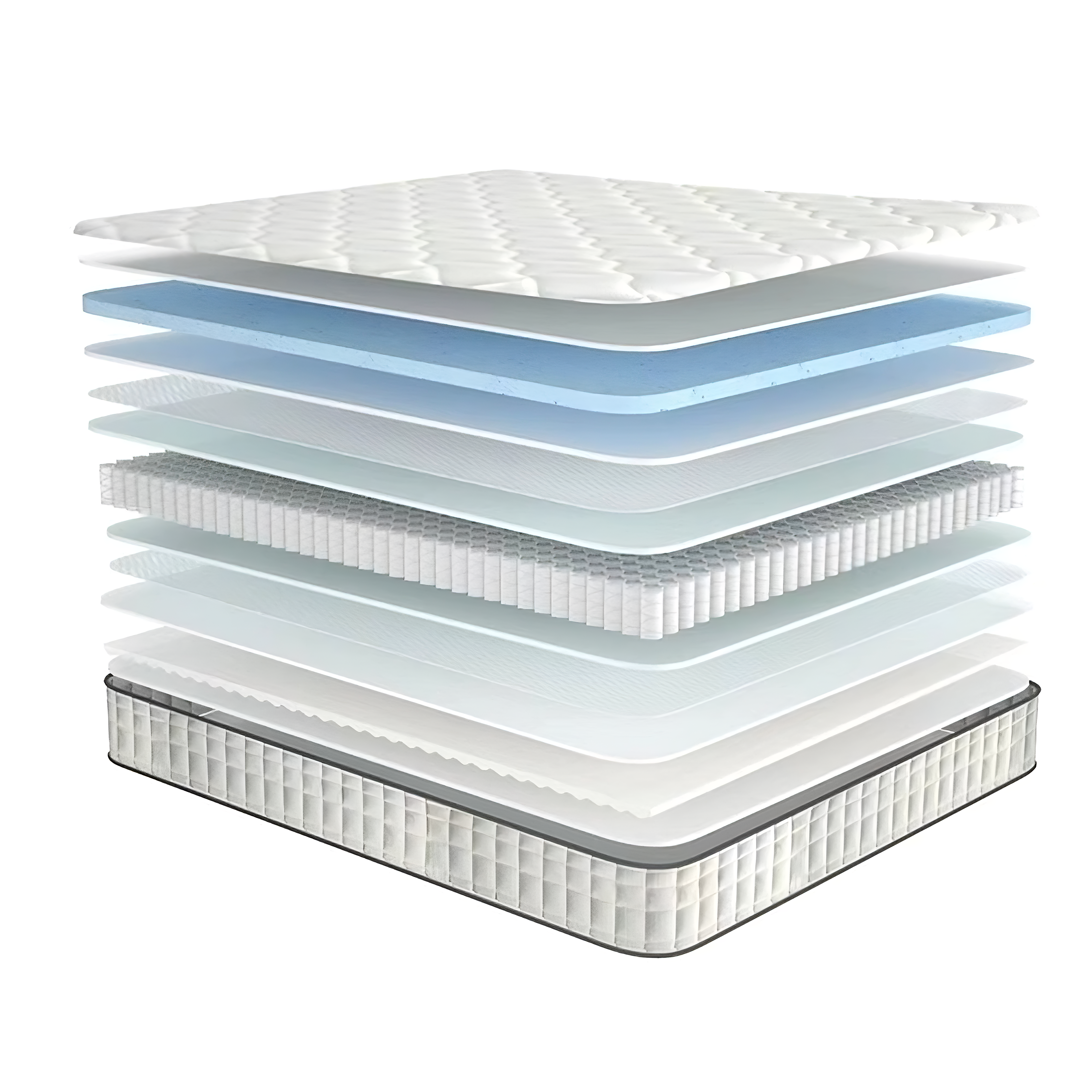 Saltea Dumonde Memmory Pocket, spuma cu memorie, arcuri individuale “pocket”, 7 zone de confort, spuma masaj, superortopedica, Grosime 25 cm 180x200 Dumonde.ro 🛋️