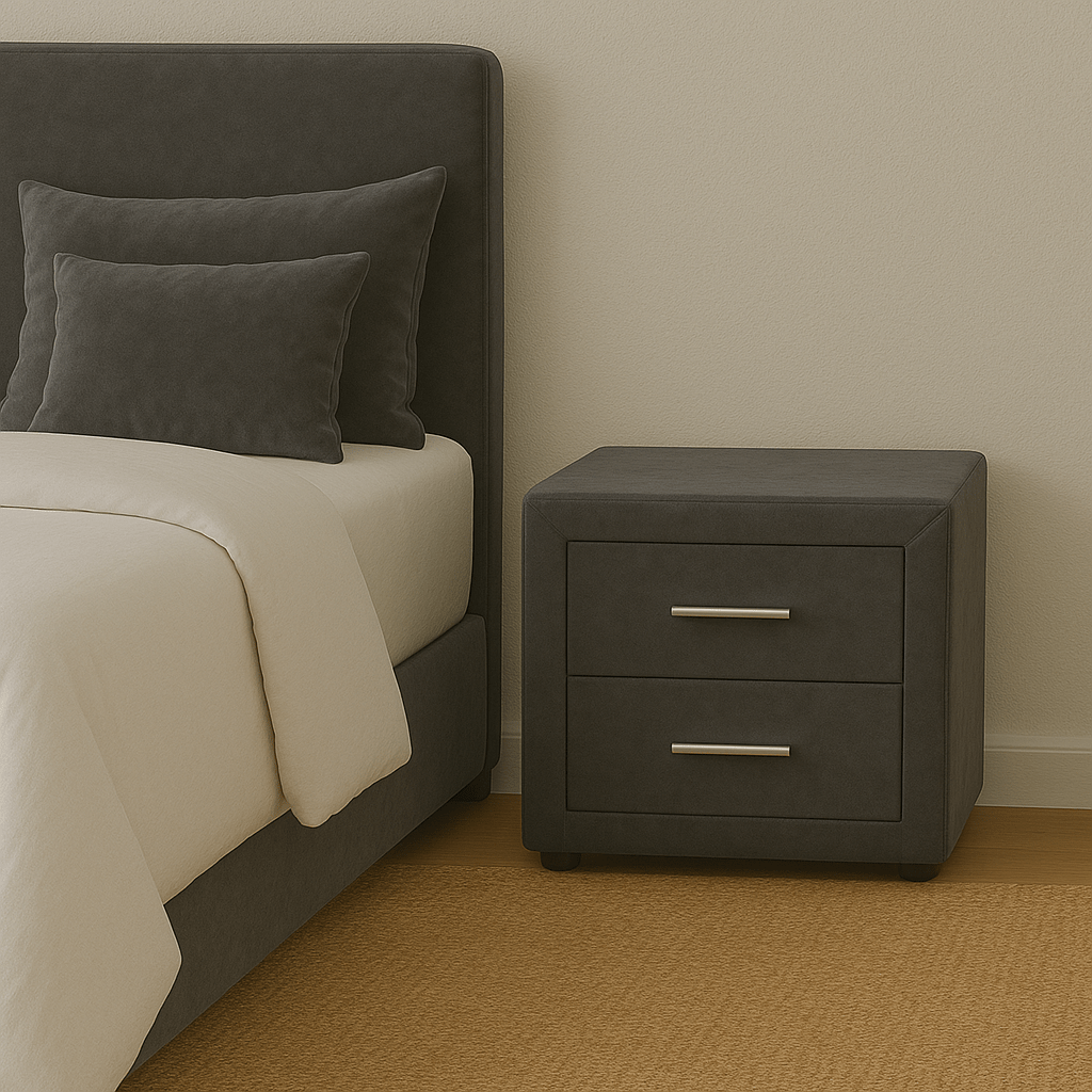 Noptiera dumonde tapitata dark grey Velvet WLS