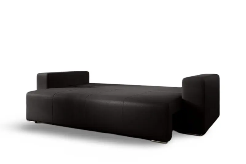 Canapea extensibilă dumonde cu ladă de depozitare si sezut confortabil din spuma HR, Marbela Antracit 245x100 cm Fabrica