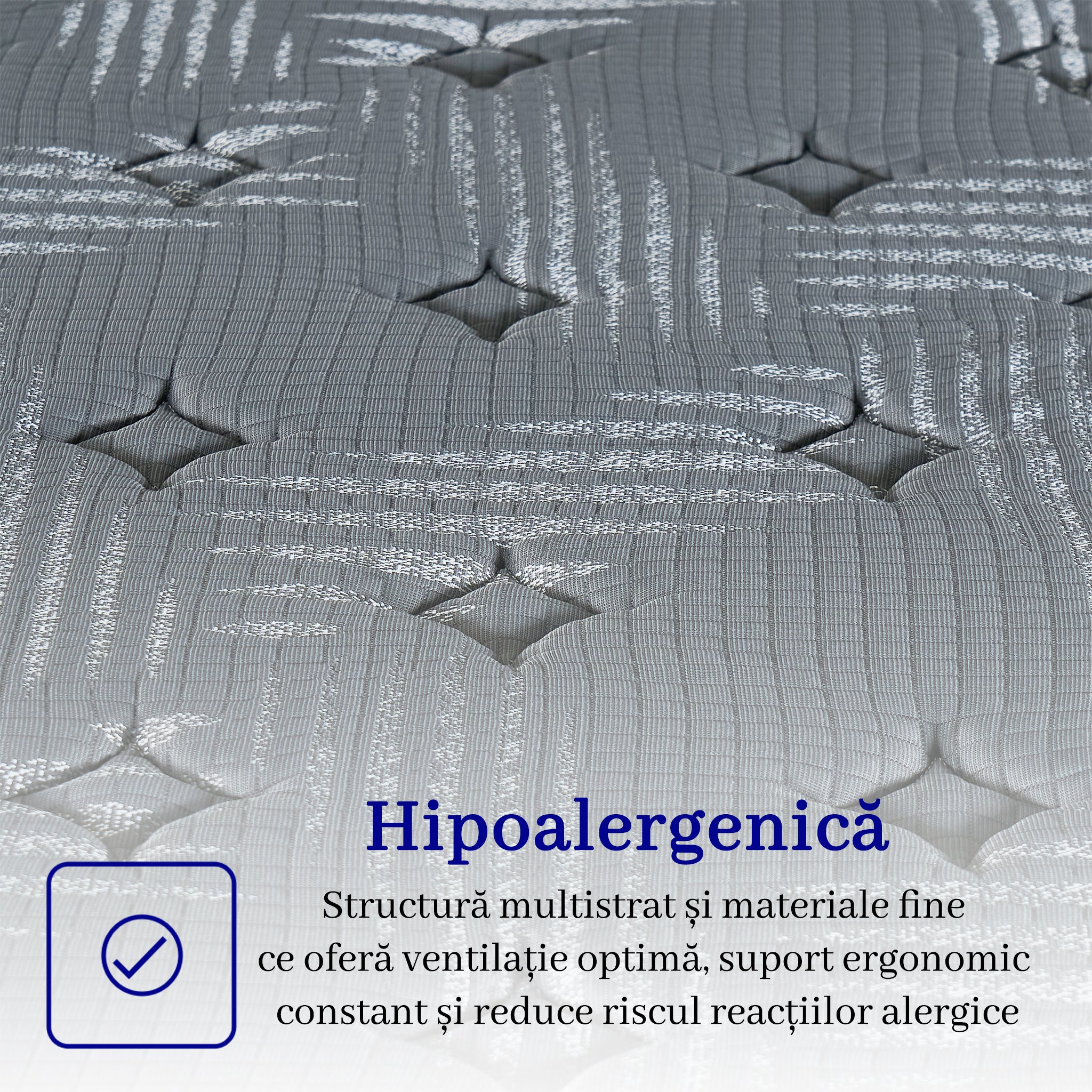 Saltea dumonde Altessa Supreme Pocket 180x200 cm, arcuri individuale, spuma cu memorie, superortopedica, grosime 30 cm