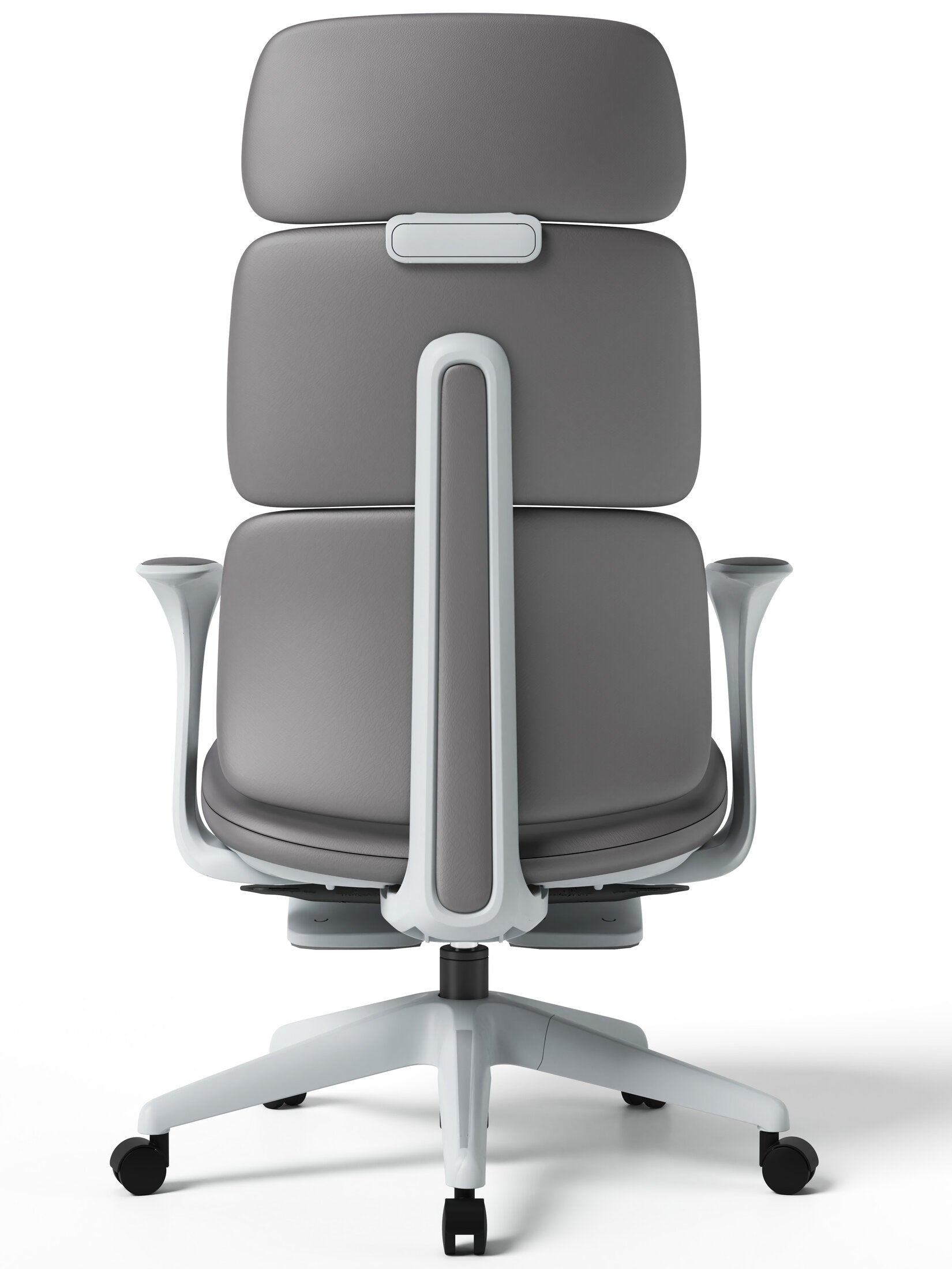 Scaun ergonomic profesional modern Neo Grey dumonde, cotiere ultra moi, mecanism multifunctional inclinare/blocare, suport picioare, gri