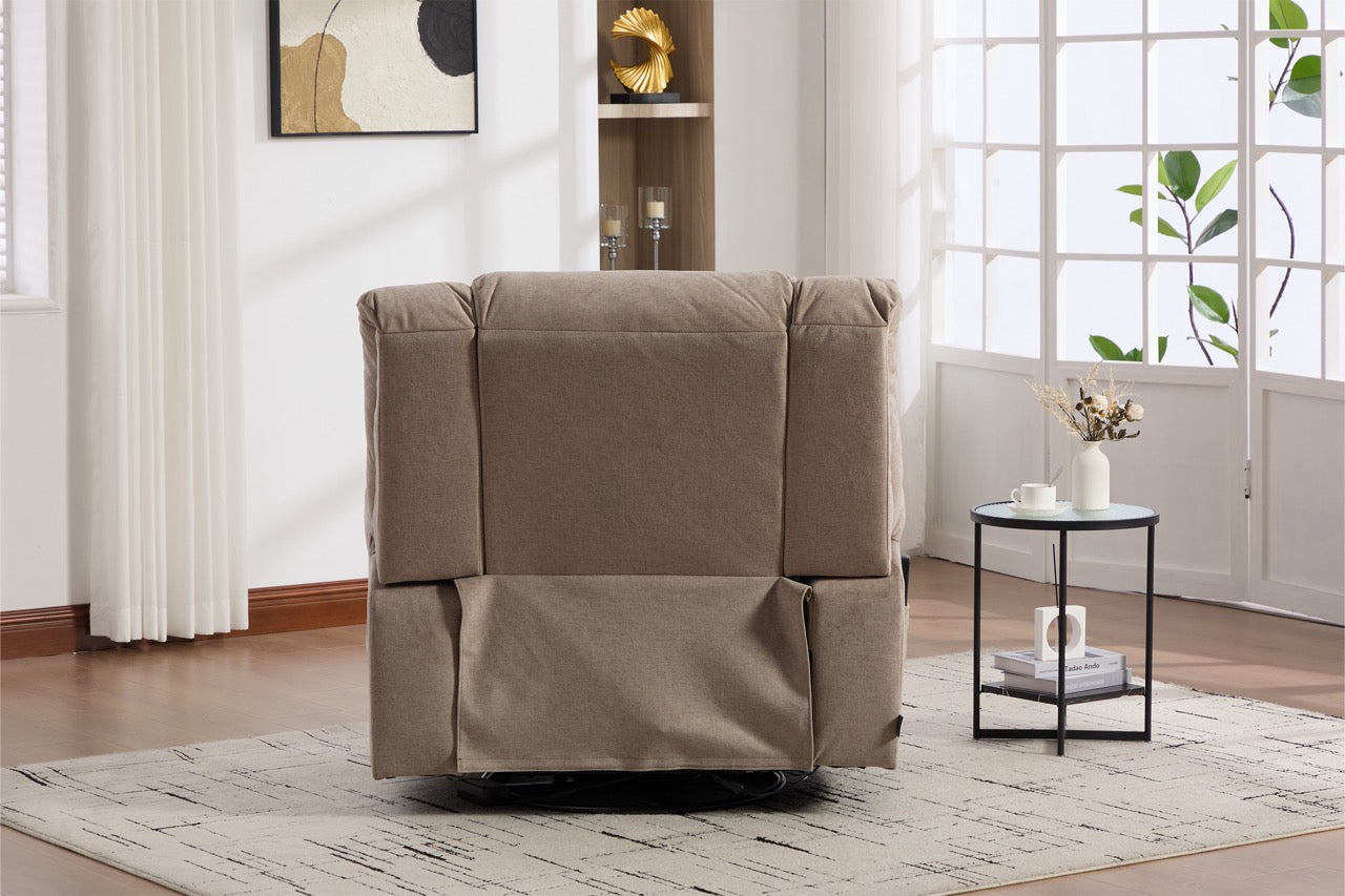 Fotoliu recliner electric dumonde cu funcție de balansare ,rotire și masaj în 8 puncte Novera